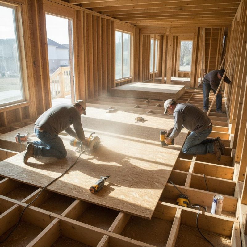 Subfloor Leveling detail