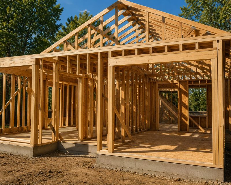 Wood Framing Construction in Conroe, TX